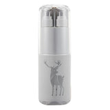 Max Portable Toothbrush&Toothpaste Set Shampoo&Shower Gel Dispenser Storage Case Gray