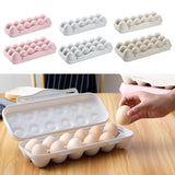 Max Stackable 12 Egg/18 Egg Holder Freezer Fridge Food Container Organizer Tray Pink 12 Egg