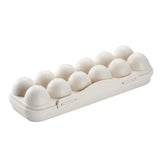 Max Stackable 12 Egg/18 Egg Holder Freezer Fridge Food Container Organizer Tray Khaki 12 Egg
