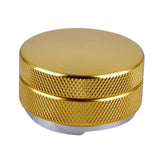 Max 58mm Base Coffee Tamper Adjustable Stainless Steel Press Tool Three Angle Golden