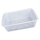 Max Household Storage Basket Rectangle Food Fruit Stainer Draining Bowl Colander L