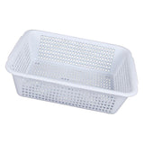 Max Household Storage Basket Rectangle Food Fruit Stainer Draining Bowl Colander L