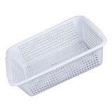 Max Household Storage Basket Rectangle Food Fruit Stainer Draining Bowl Colander L