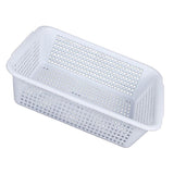 Max Household Storage Basket Rectangle Food Fruit Stainer Draining Bowl Colander L