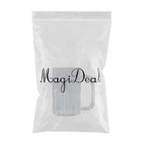 Max Clear Acrylic Plastic Drinking Beer Mug  520ml