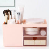 Maxbell Multifunctional Household Office Supplies 2 Drawers Desktop Organizer Pink - Aladdin Shoppers