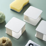 Maxbell 5pcs Kitchen Sink Sponge Rack Self-adhesive Sponge Holder