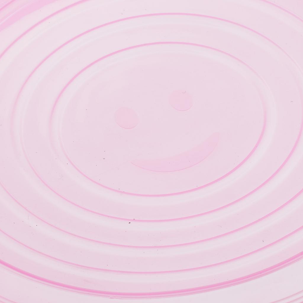 Maxbell  3PCS Reusable Stretch Lid for Suction Pot Seal Bowl Kitchen Storage Pink-L