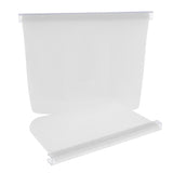 Maxbell 2/3 Pcs Food Zip Top Bag Containers Set Fruit Snack Storage Pouch 2pcs White Bags - Aladdin Shoppers