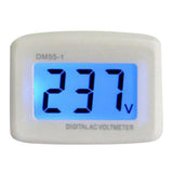 Max LCD Digital Voltmeter 220V Panel Voltage Tester Meter for Home Industrial