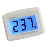Max LCD Digital Voltmeter 220V Panel Voltage Tester Meter for Home Industrial