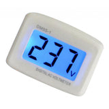 Max LCD Digital Voltmeter 220V Panel Voltage Tester Meter for Home Industrial