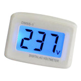 Max LCD Digital Voltmeter 220V Panel Voltage Tester Meter for Home Industrial