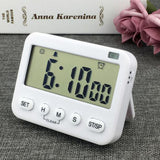 Maxbell Voice Control Alarm Clock Vibration Switch Countdown Timer