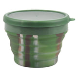 Max Collapsible Silicone Bowl Cup Lunch Box for Outdoor Travel 550ml Round