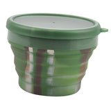 Max Collapsible Silicone Bowl Cup Lunch Box for Outdoor Travel 550ml Round