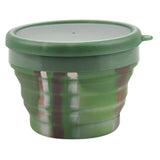 Max Collapsible Silicone Bowl Cup Lunch Box for Outdoor Travel 550ml Round