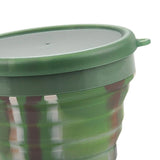 Max Collapsible Silicone Bowl Cup Lunch Box for Outdoor Travel 550ml Round