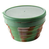 Max Collapsible Silicone Bowl Cup Lunch Box for Outdoor Travel 950ml Round