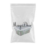 Max Collapsible Silicone Bowl Cup Lunch Box for Outdoor Travel 350ml Rectangle