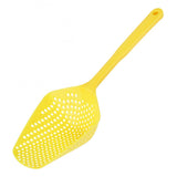 Max Scoop Colander Strainer Spoon Kitchen Food Drain Shovel Strainers Yellow