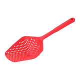 Max Scoop Colander Strainer Spoon Kitchen Food Drain Shovel Strainers Red