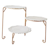 Max Folding Cake Stand Dessert Display Holder Champagne Rack for Wedding Party
