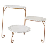 Max Folding Cake Stand Dessert Display Holder Champagne Rack for Wedding Party