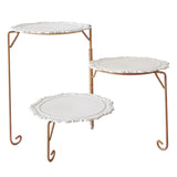 Max Folding Cake Stand Dessert Display Holder Champagne Rack for Wedding Party