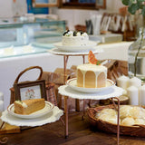 Max Folding Cake Stand Dessert Display Holder Champagne Rack for Wedding Party