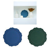 Max Morandi Resin Coaster Plate Cafe Afternoon Tea Wedding Dessert Serving Green