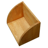 Max Desktop Wooden Storage Rack Bookshelf for Home Office Reddish Brown