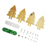 Max LED Light 3D Christmas Tree DIY Kit Gift Green PCB with Transparent Acrylic