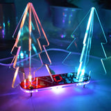 Max LED Light 3D Christmas Tree DIY Kit Gift Green PCB with Transparent Acrylic