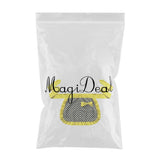 Max Short Cotton Waist Serving Apron 1 Pocket w/bowknot Yellow
