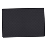 Max Maxb Waterproof Double-Layer Pet Cat Litter Tray Mat Kitty Mat Feeding Pad Black