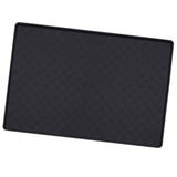 Max Maxb Waterproof Double-Layer Pet Cat Litter Tray Mat Kitty Mat Feeding Pad Black