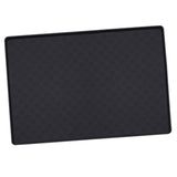 Max Maxb Waterproof Double-Layer Pet Cat Litter Tray Mat Kitty Mat Feeding Pad Black