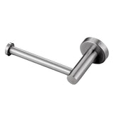 Max Maxb Toilet Paper Holder Stainless Steel Round Wall Mounted  Punching_Silver