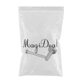 Max Maxb Toilet Paper Holder Stainless Steel Round Wall Mounted  Punching_Silver