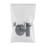 Max Stainless Wall Mount Hook Robe Coat Hanger Towel Rack Wall Mounted Black