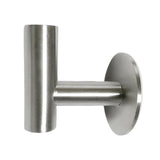 Max Stainless Wall Mount Hook Robe Coat Hanger Towel Rack Self Adhesive Silver