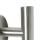 Max Stainless Wall Mount Hook Robe Coat Hanger Towel Rack Wall Mounted Silver