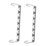 Max 2 Pcs Clothes Hanger Wardrobe Space Saving Organizer Multifunctional 37cm B