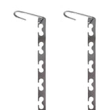 Max 2 Pcs Clothes Hanger Wardrobe Space Saving Organizer Multifunctional 37cm B
