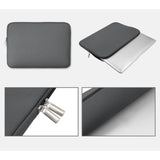 Max Sleeve Storage Bag for Laptop Protective Travel Portable Nylon Pouch Gray