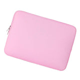 Max Universal Soft Tablet Laptop Liner Sleeve Pouch Bag 15.6" Pink