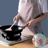 Maxbell Striped Kitchen Apron Bib for Cooking Adult Women and Men Waterproof Coffee