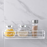 Maxbell Storage Rack Shelf Wall Decor Kitchen Bathroom Organizer Shower Caddy White