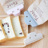 Maxbell 10 Pcs Food Bread Storage Clip Household Snack Sealing Bag Clips 4inch Beige